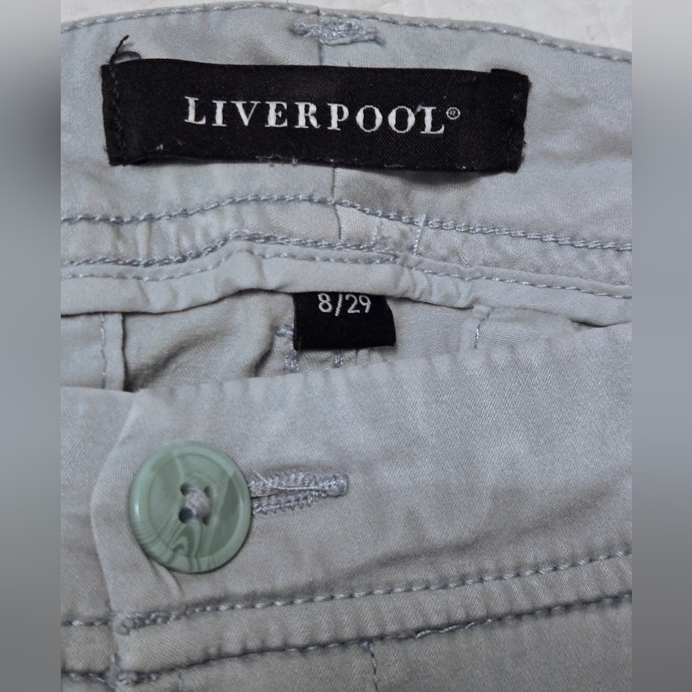 Liverpool Light Blue Ryder Trouser Size 8 - Picture 11 of 13